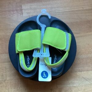 Cat & Jack Kids Neon Green Sandals